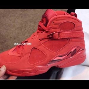 Valintines day Jordan 8s
